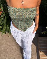 TOP BENEDITA - GREEN