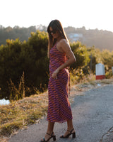 ABBY DRESS - RETRO SUNSET