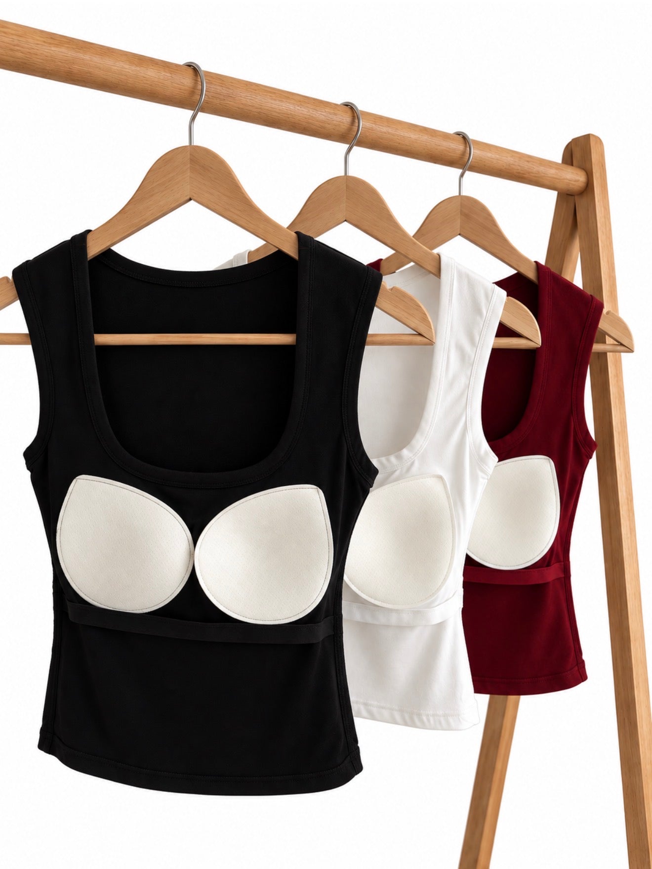 MOCHY BASIC TOP - WHITE