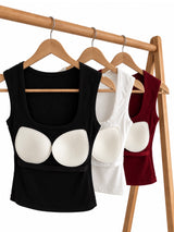 MOCHY BASIC TOP - WHITE