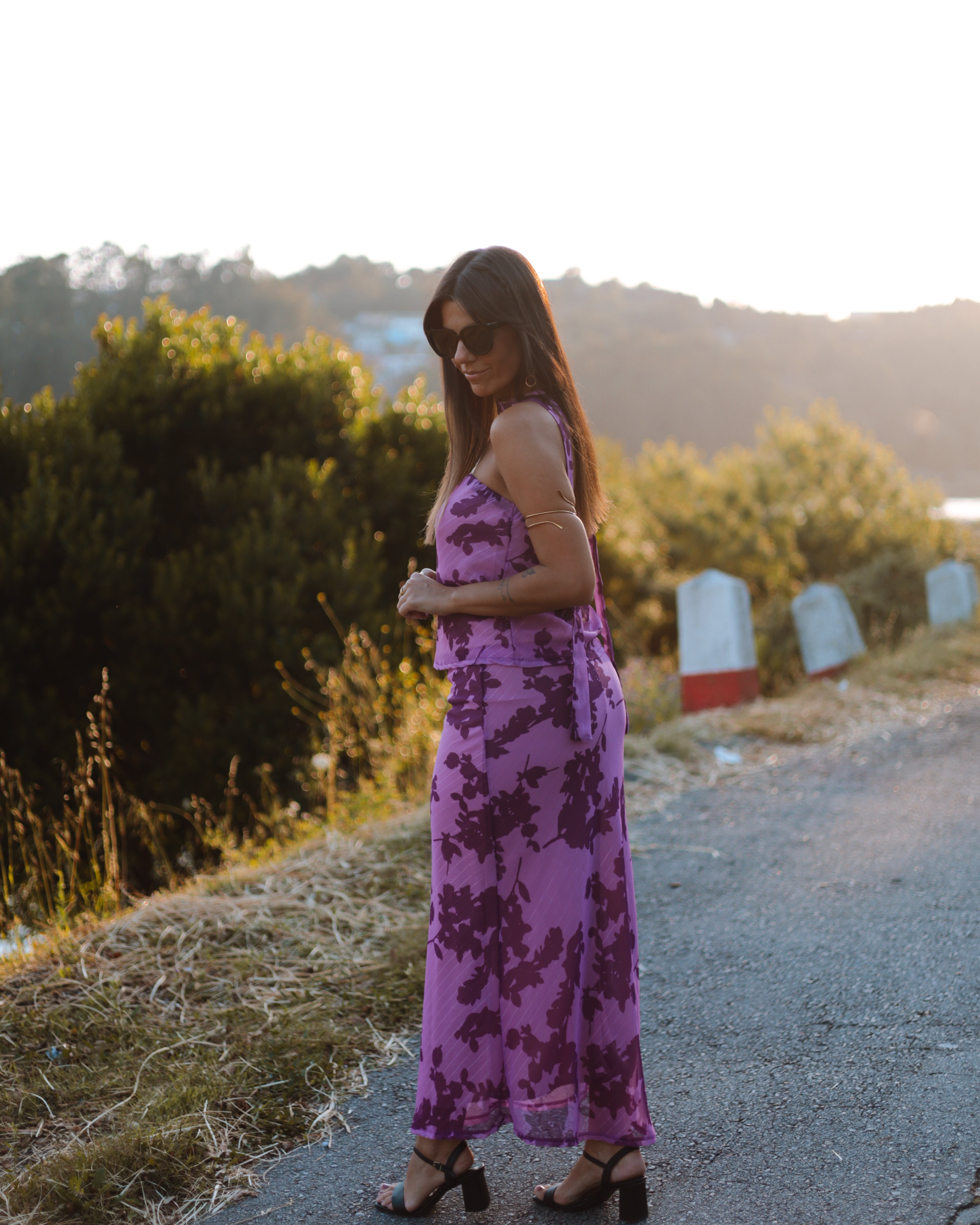 SELENA SET - FLORAL PURPLE