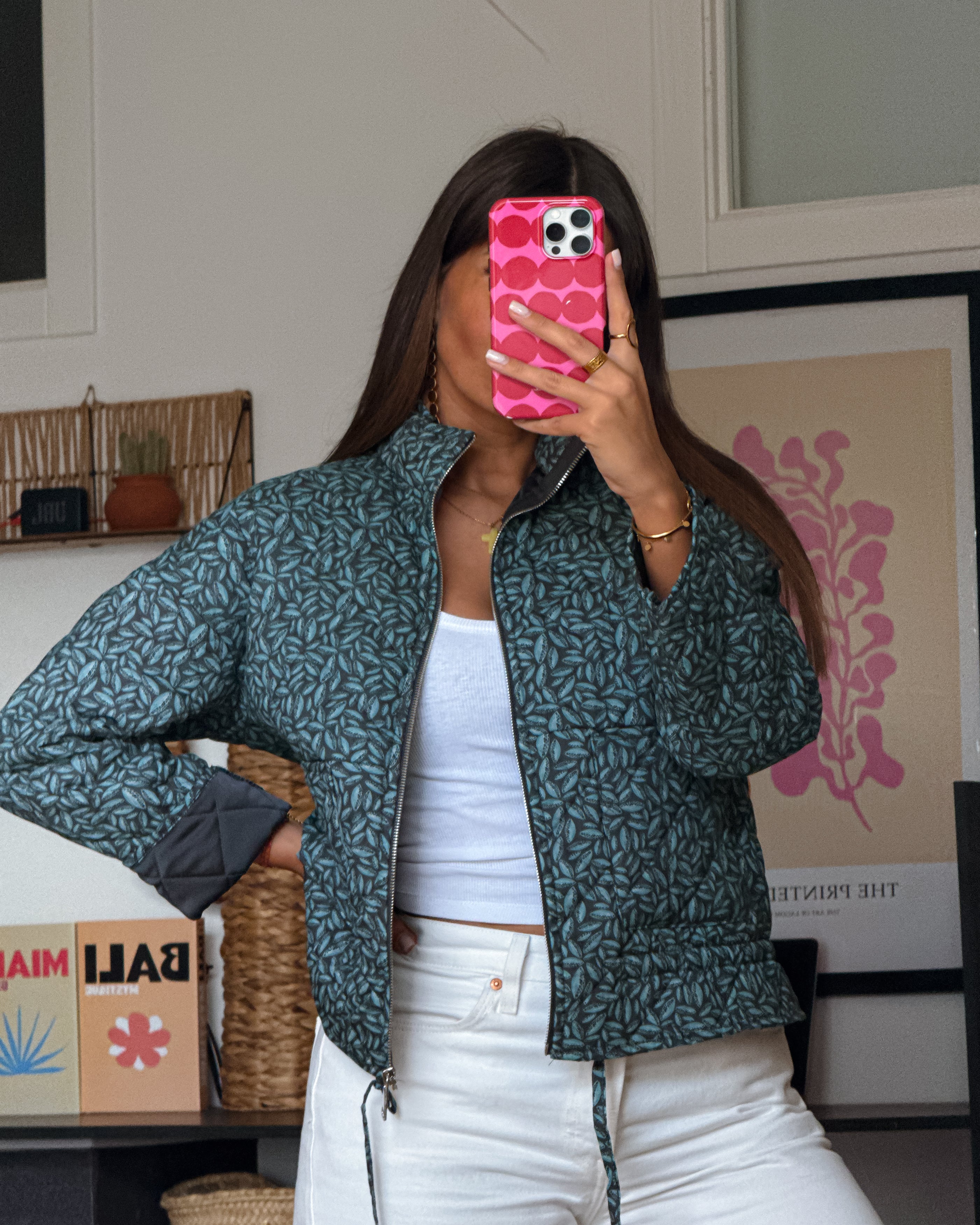 Solana Jacket - Mint Leaf