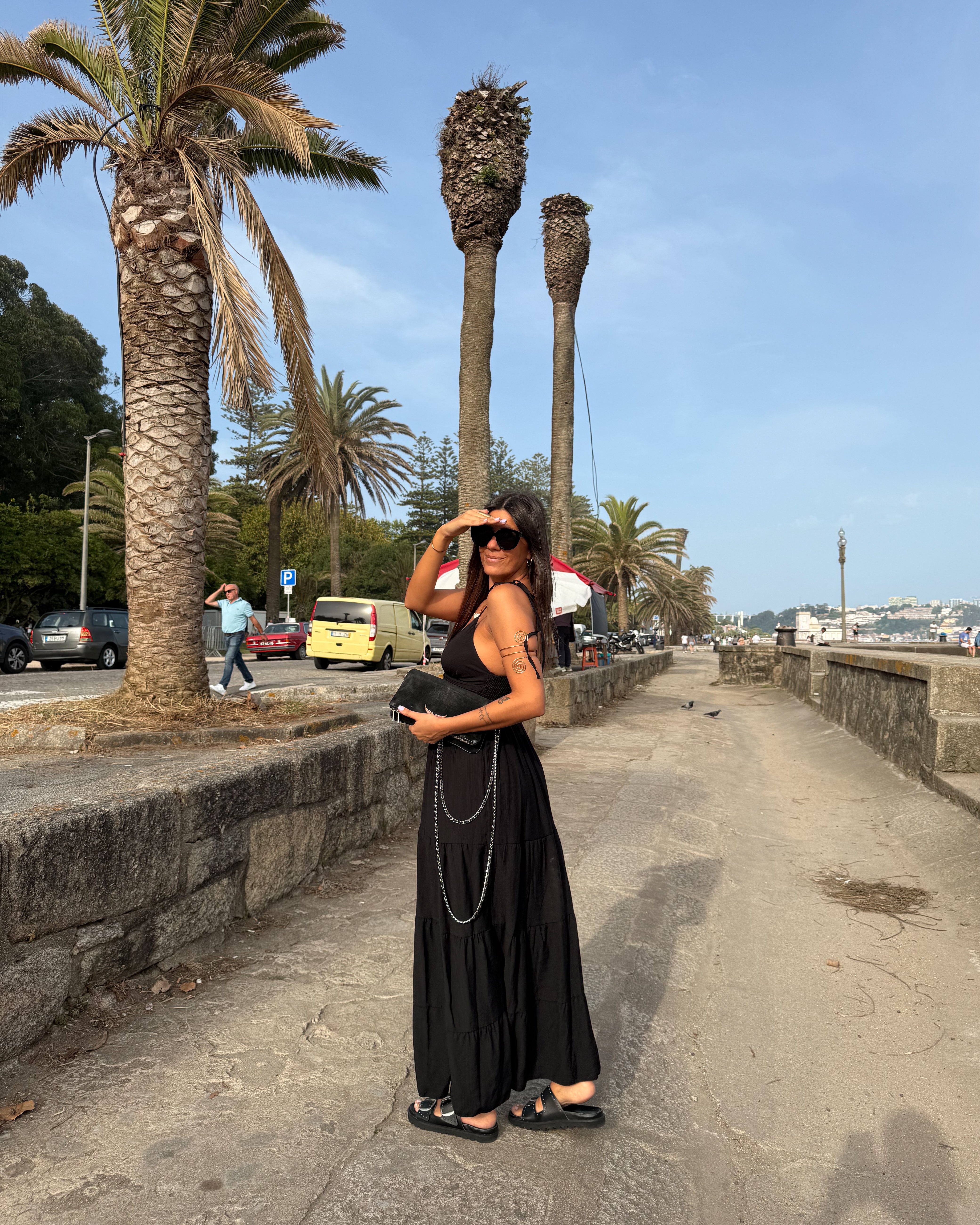 AMALFI DRESS - BLACK