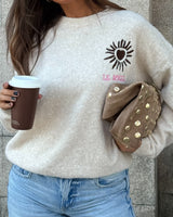 Le Soleil Embroidered Knit