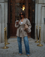 Sand Wool Premium Coat