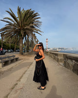 AMALFI DRESS - BLACK