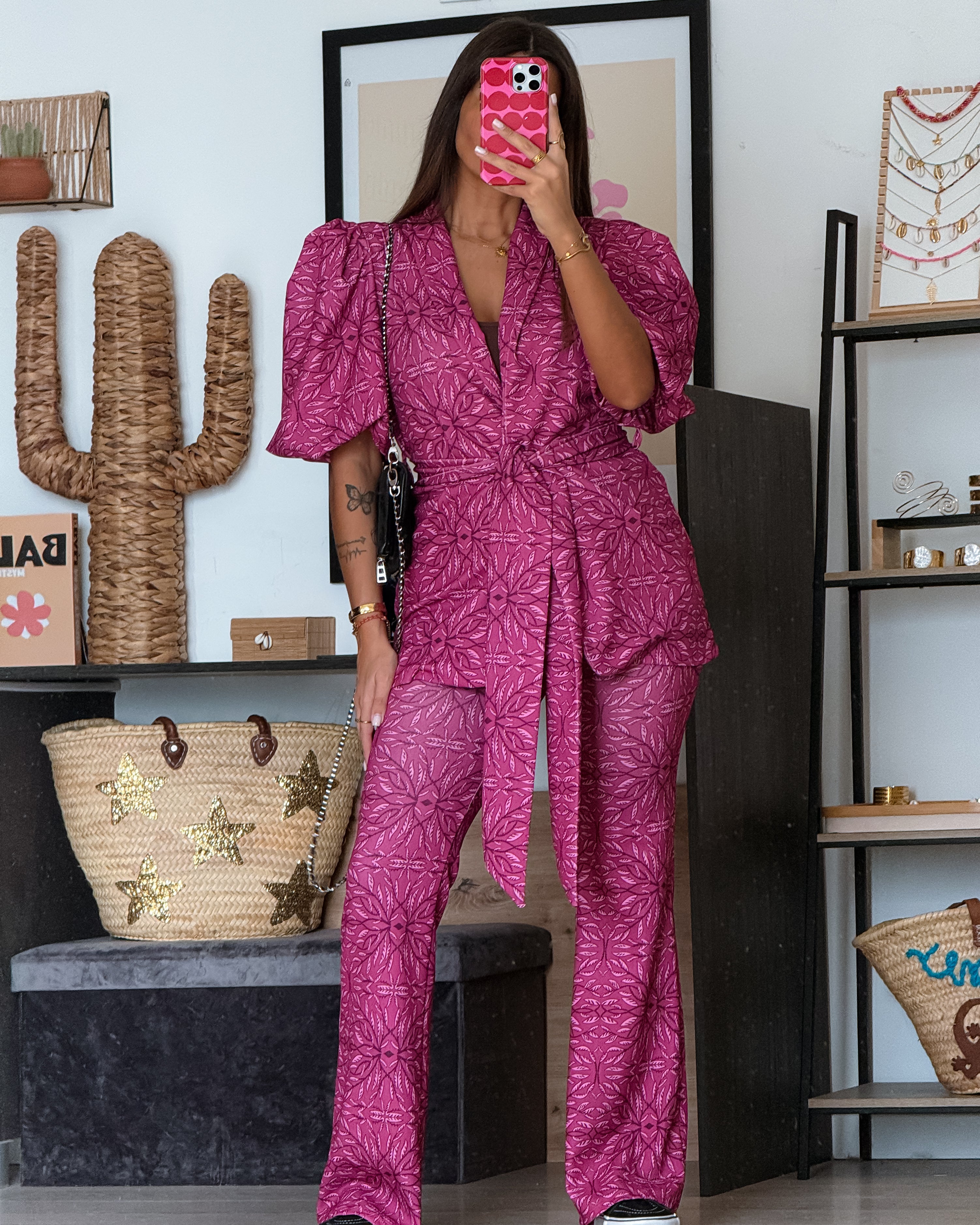 Sienna Set - Berry Pink