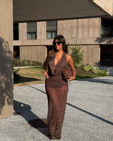 Lumina Polka Dress