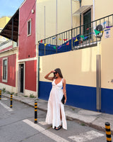 AMALFI DRESS - WHITE