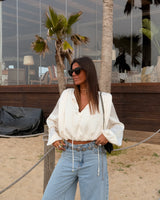 THEA SATIN BLOUSE