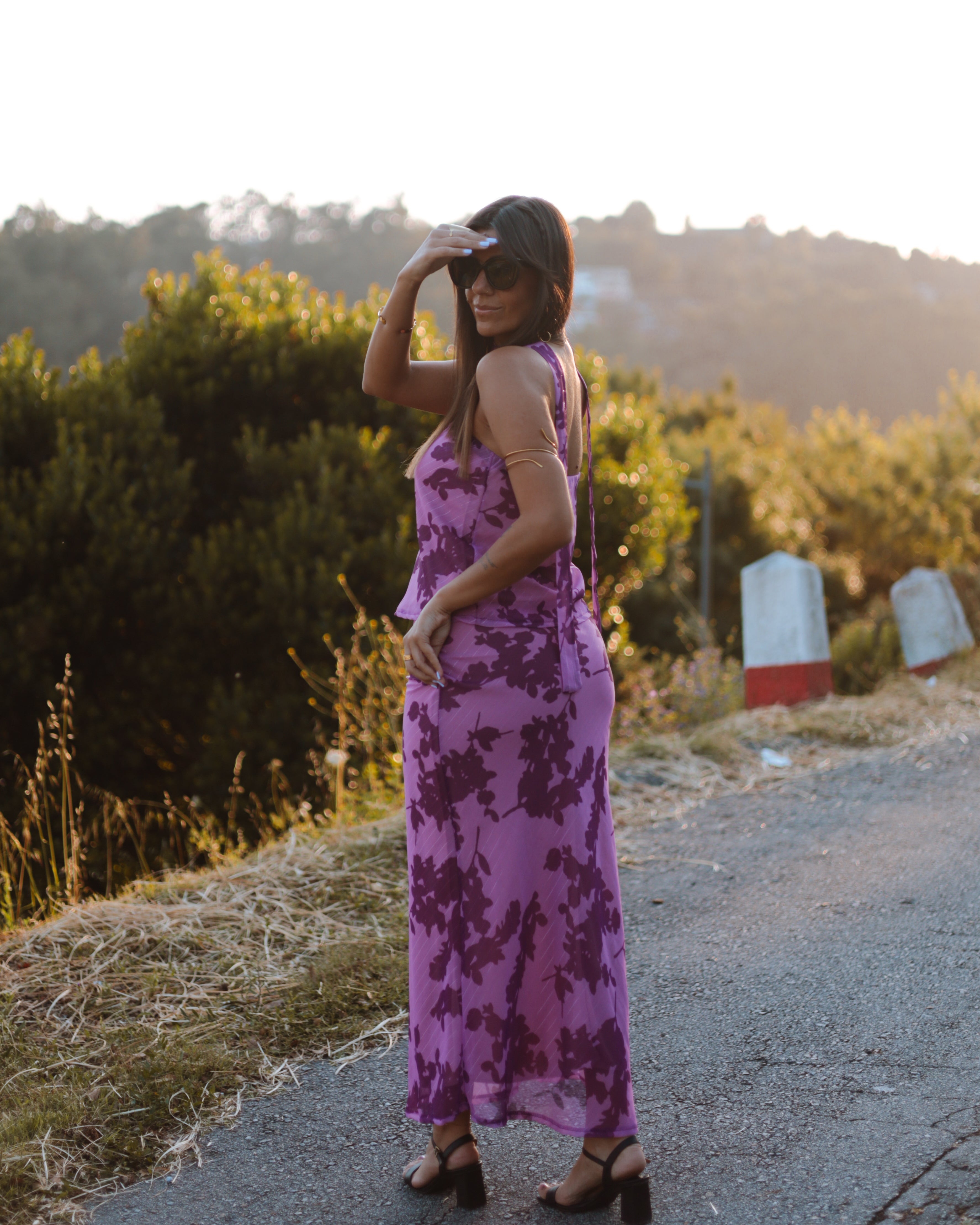 SELENA SET - FLORAL PURPLE