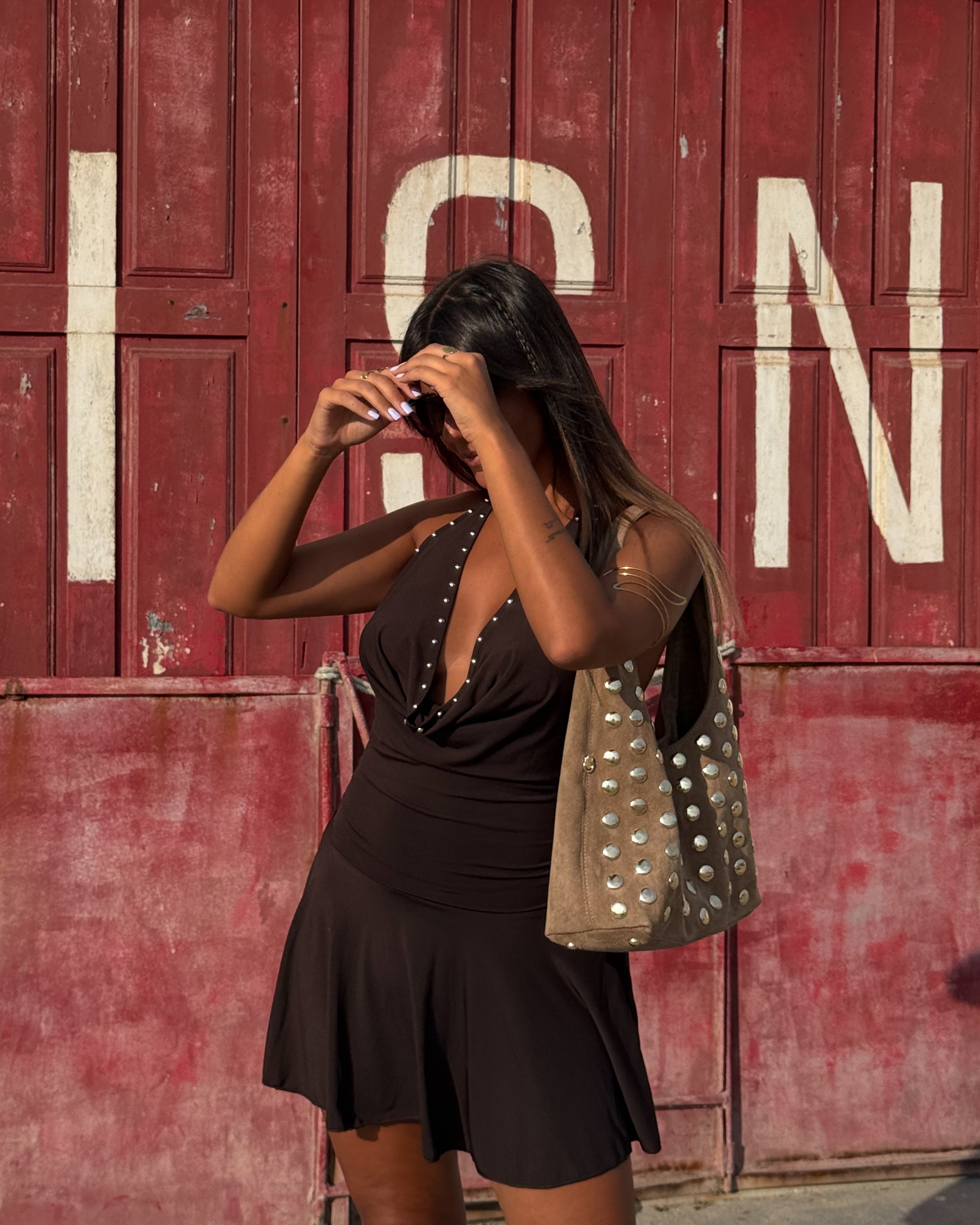 Tulum Dress - Brown