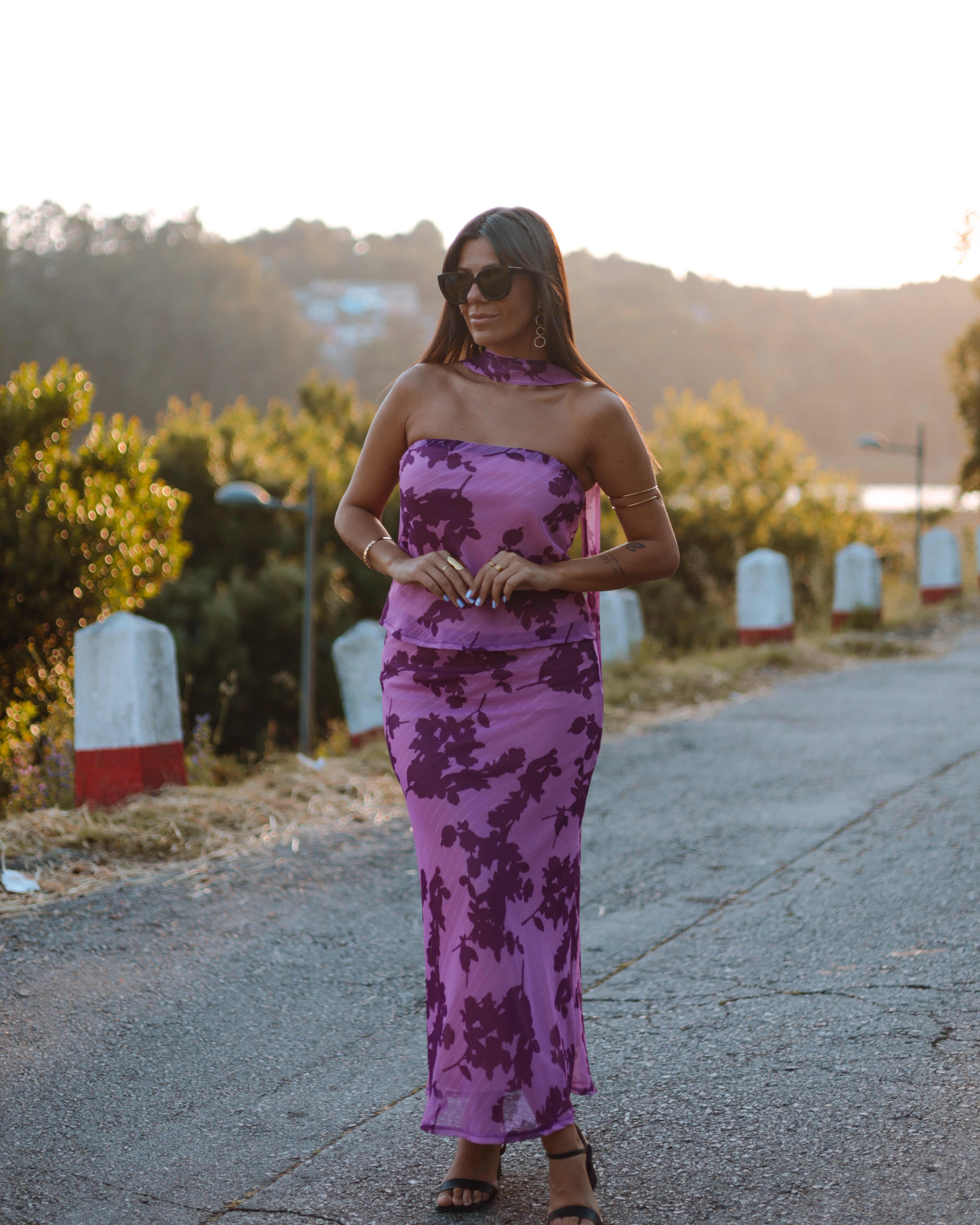 SELENA SET - FLORAL PURPLE