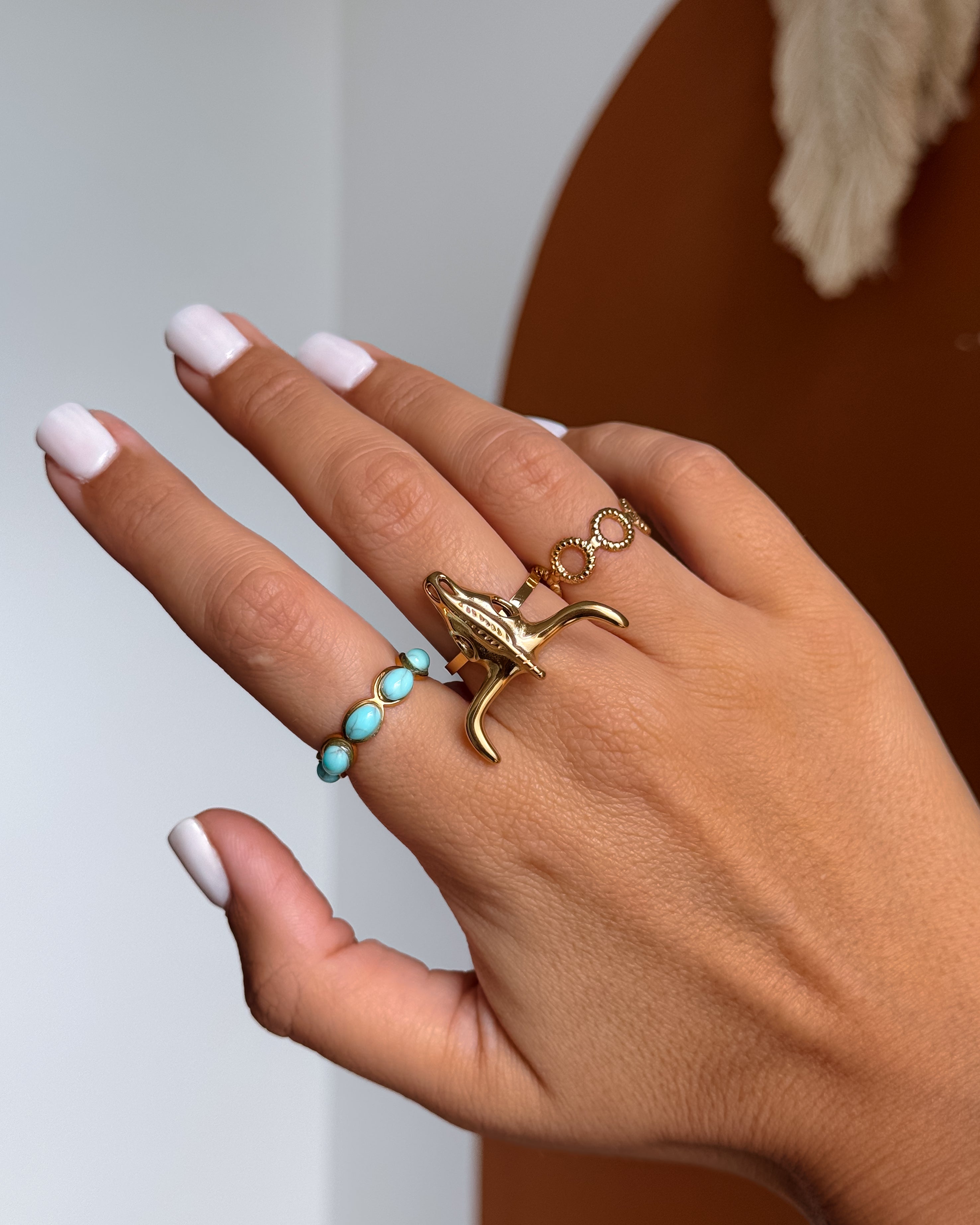 OCEAN DOTS RING