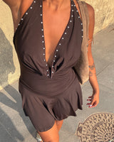 Tulum Dress - Brown