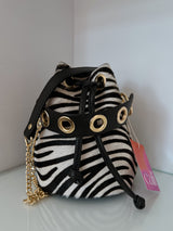 BOLSO DE PIEL CON ESTAMPADO ANIMAL