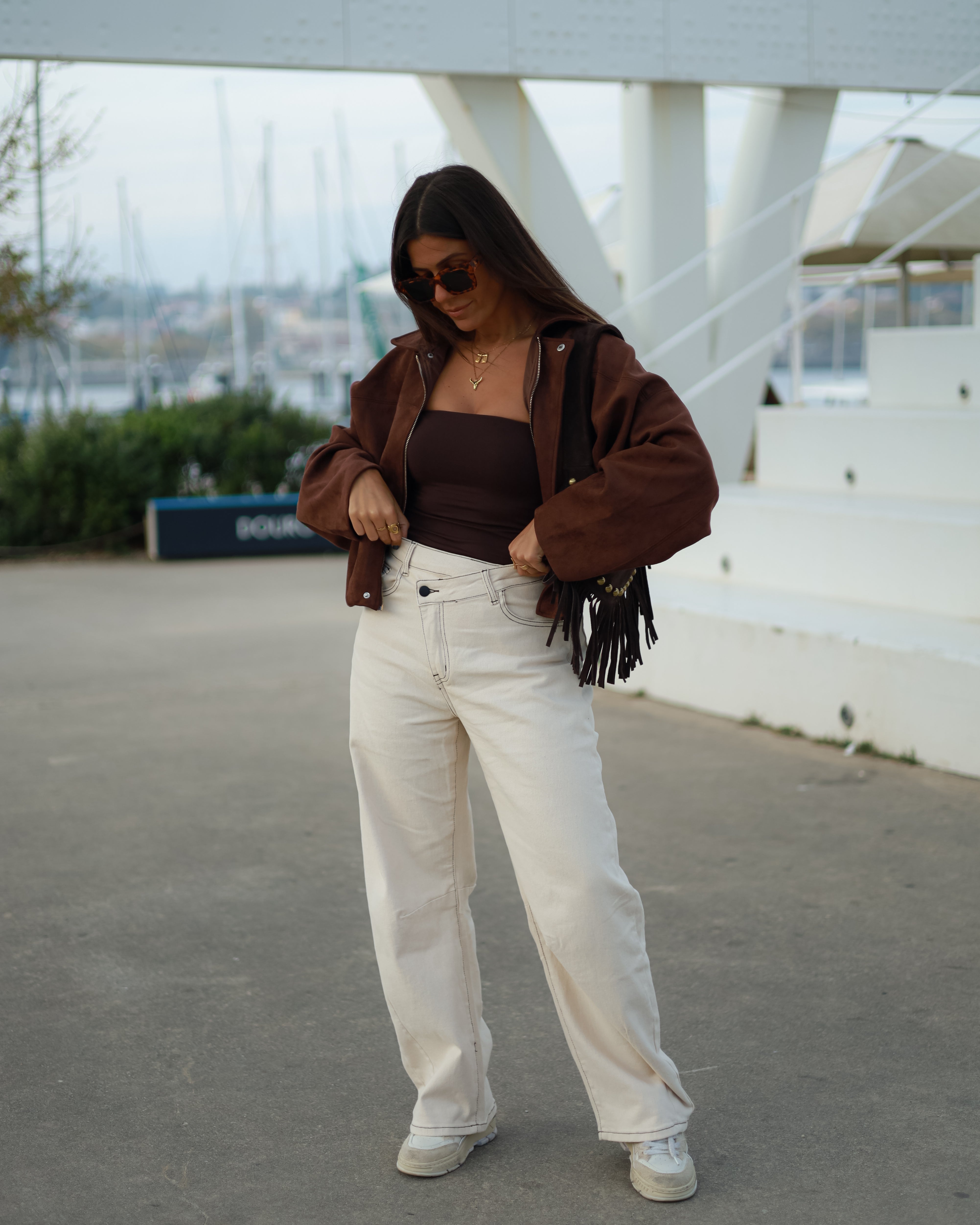 JEANS BALOON CINTURA CRUZADA