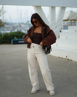 JEANS BALOON CINTURA CRUZADA