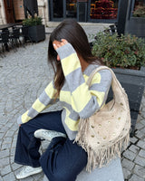 WEST BAG – SAND STUD FRINGE EDITION