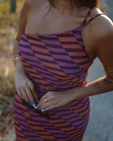 ABBY DRESS - RETRO SUNSET