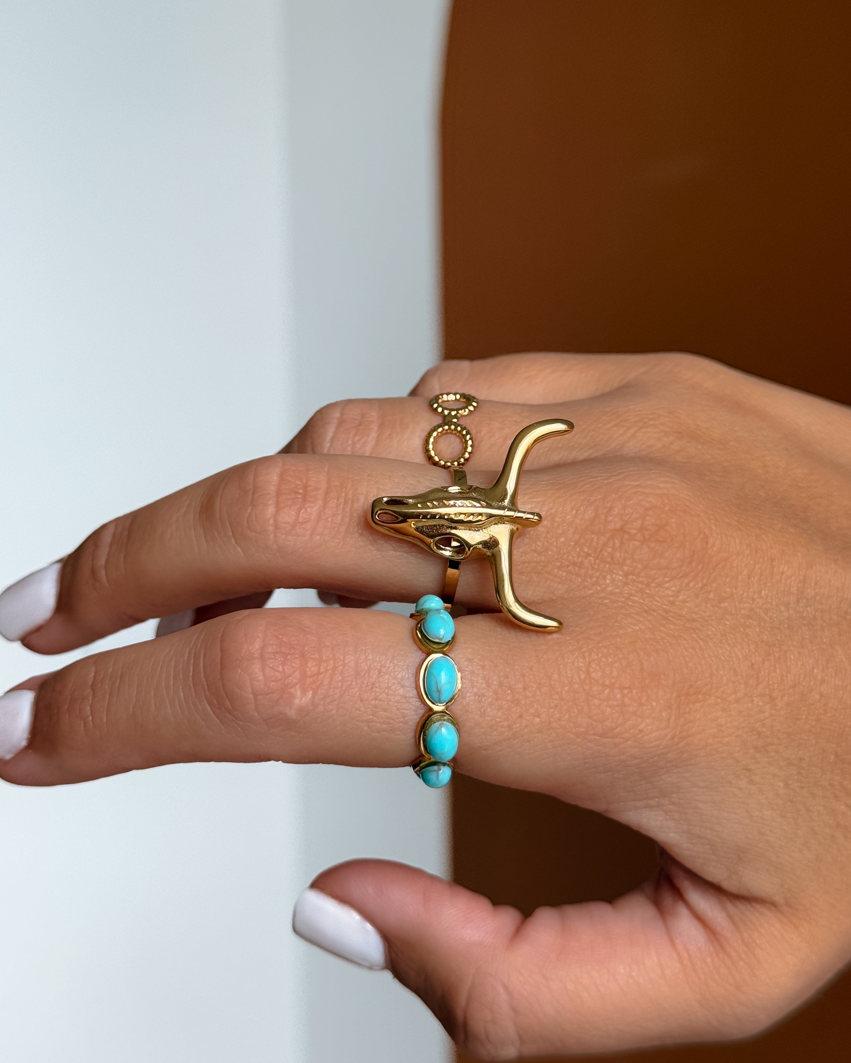 OCEAN DOTS RING