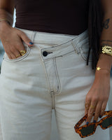 JEANS BALOON CINTURA CRUZADA