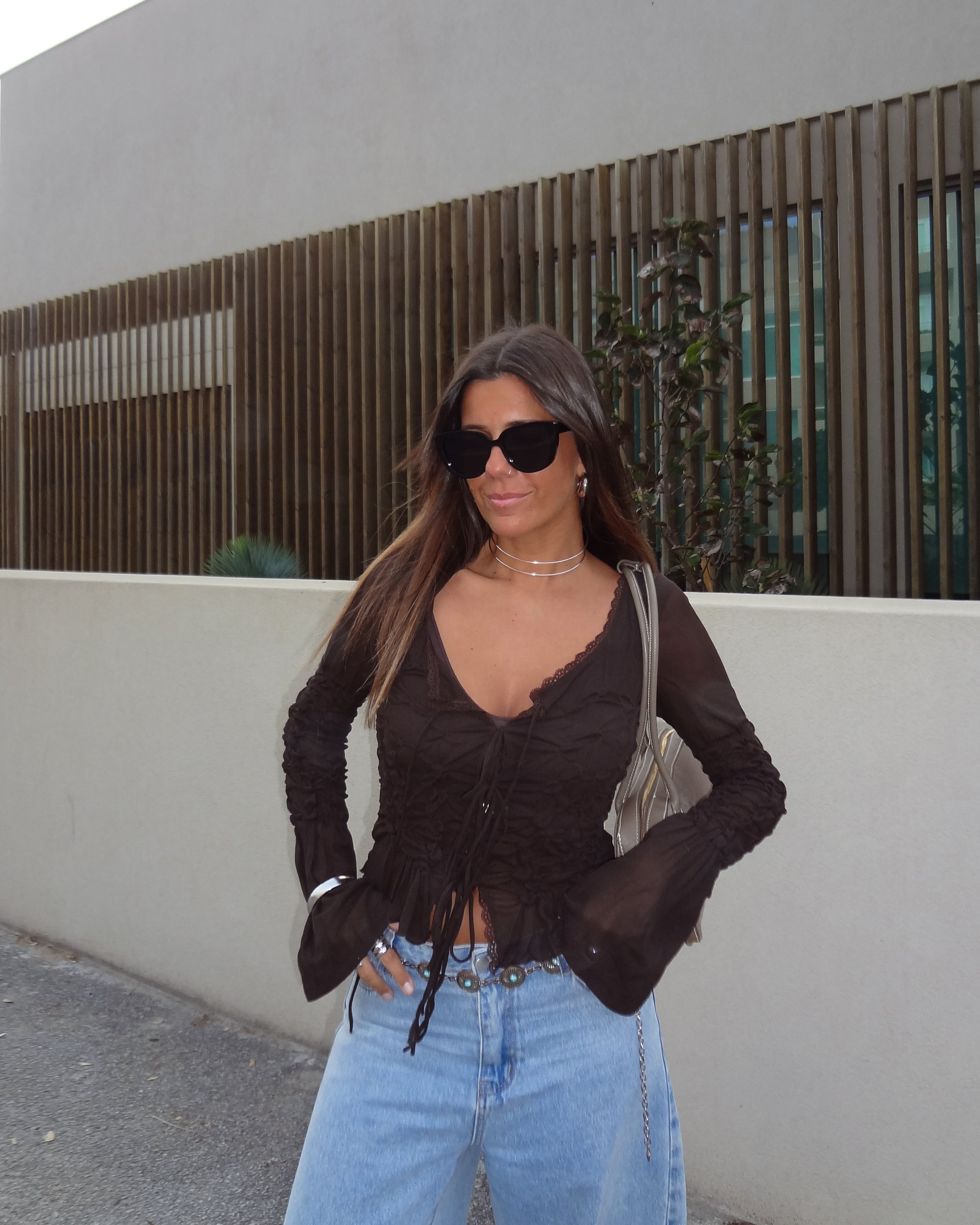 RAVEN RUCHED TOP