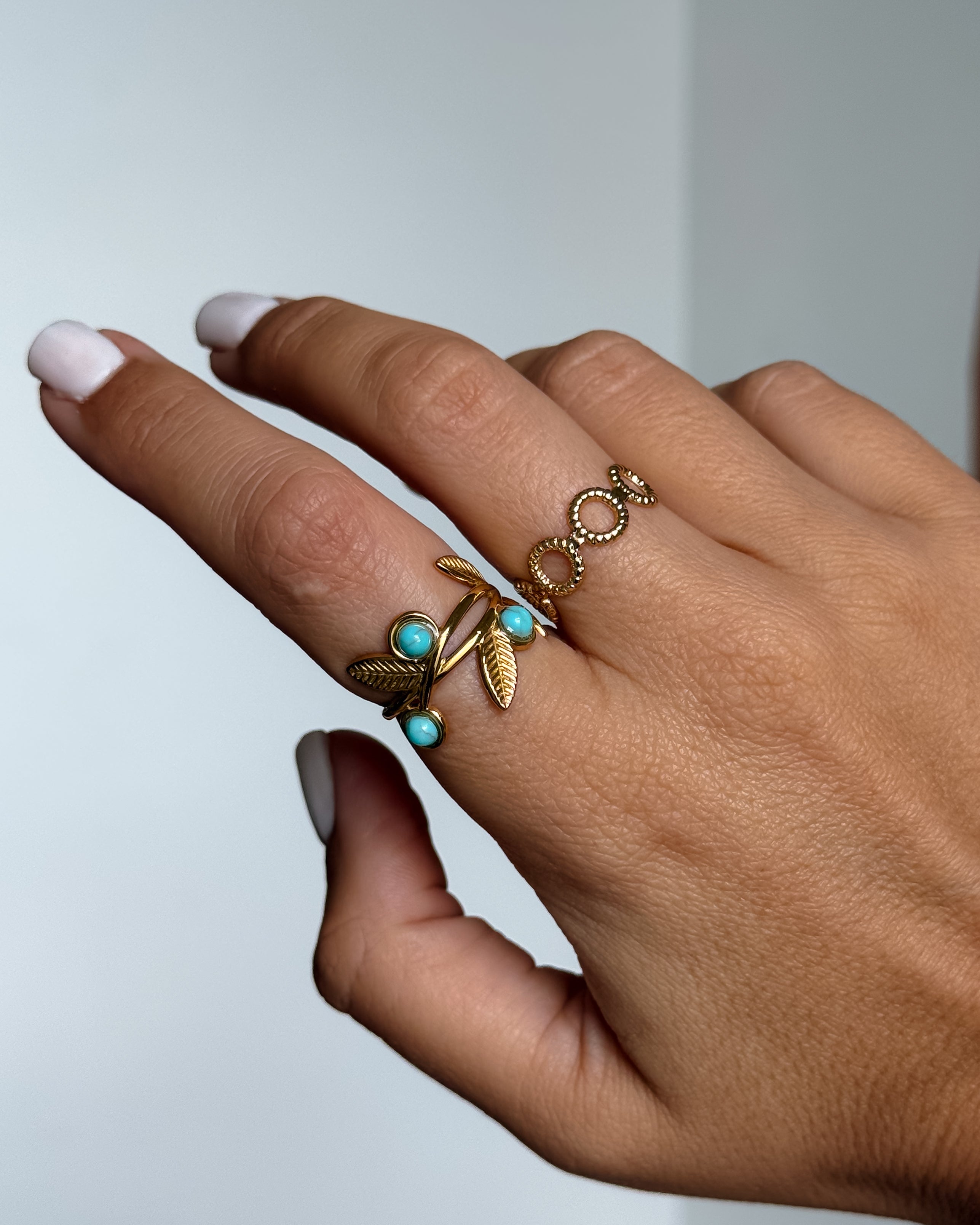 TURQUOISE BLOOM RING