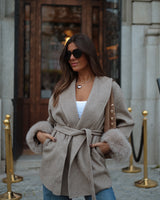 Sand Wool Premium Coat