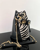 BOLSO DE PIEL CON ESTAMPADO ANIMAL