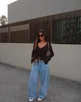 RAVEN RUCHED TOP