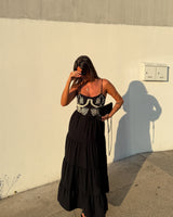 ST. TROPEZ DRESS - BLACK