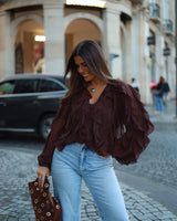 Brown Verona Blouse
