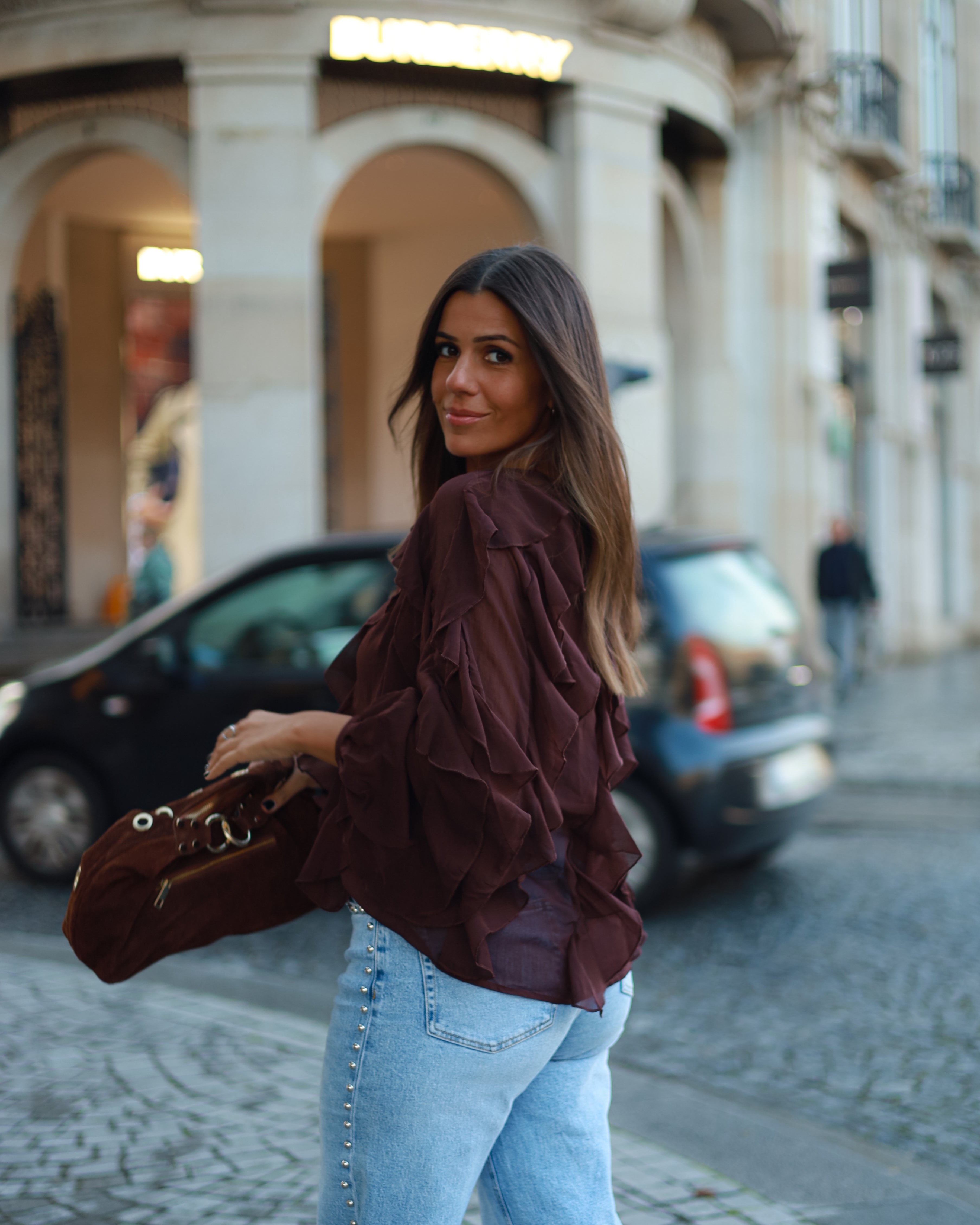 Brown Verona Blouse