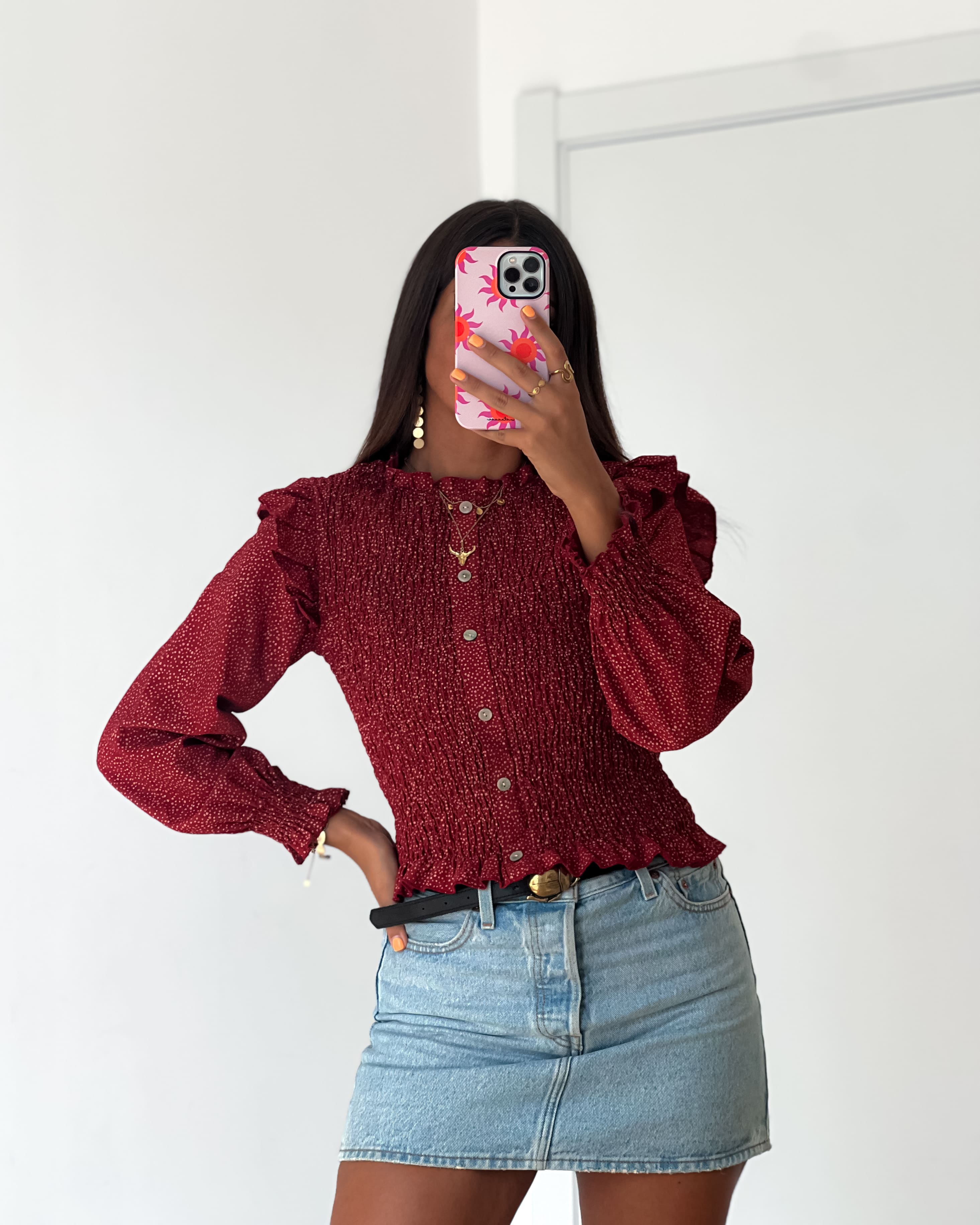 BLUSA ROSSI