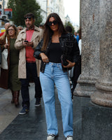 STUDDED BLACK JACKET