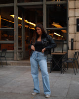 STUDDED BLACK JACKET