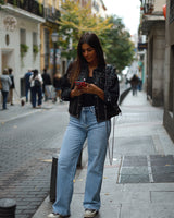 STUDDED BLACK JACKET