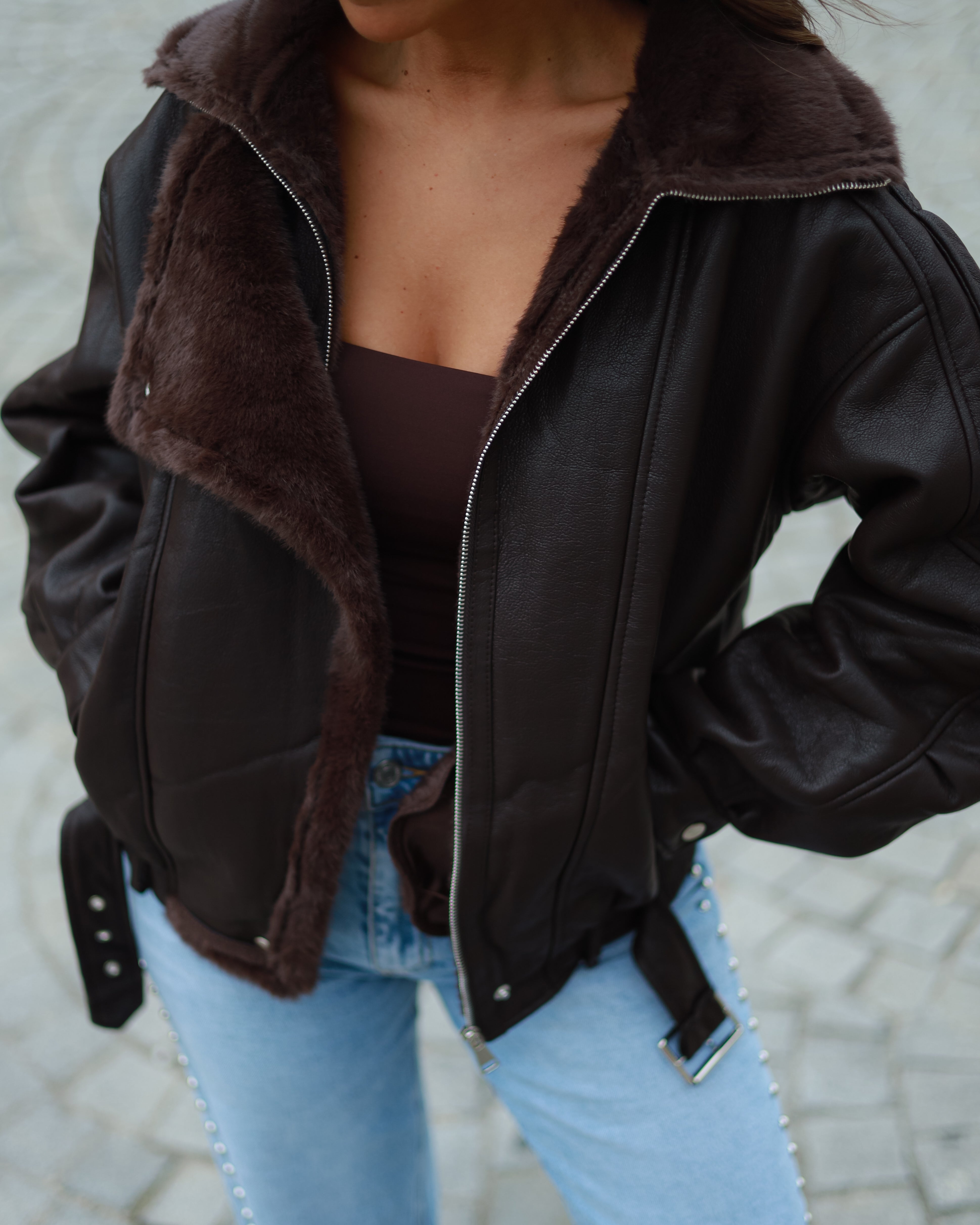 ESPRESSO AVIATOR JACKET