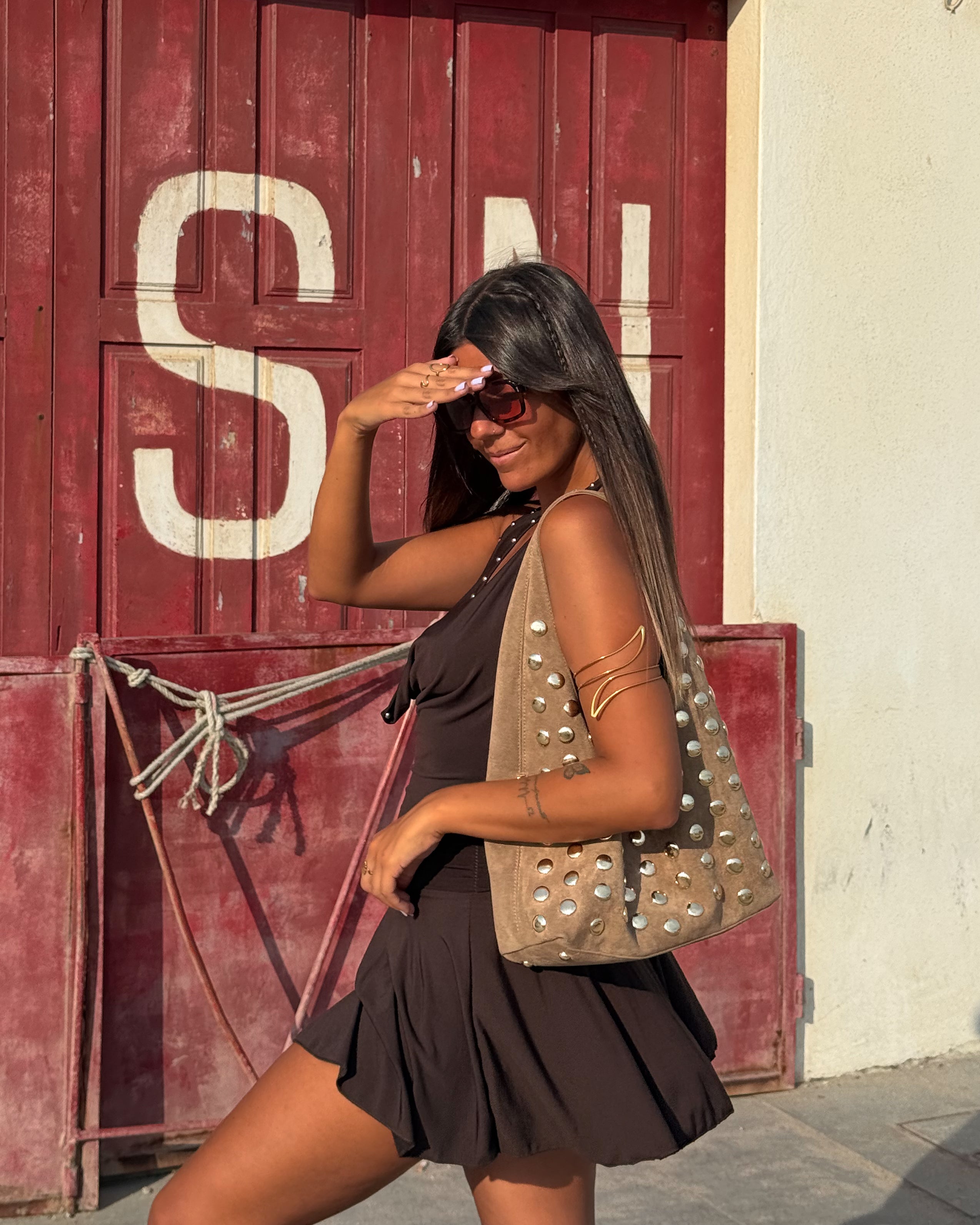 Tulum Dress - Brown