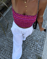 PANTALONES 100% LINO