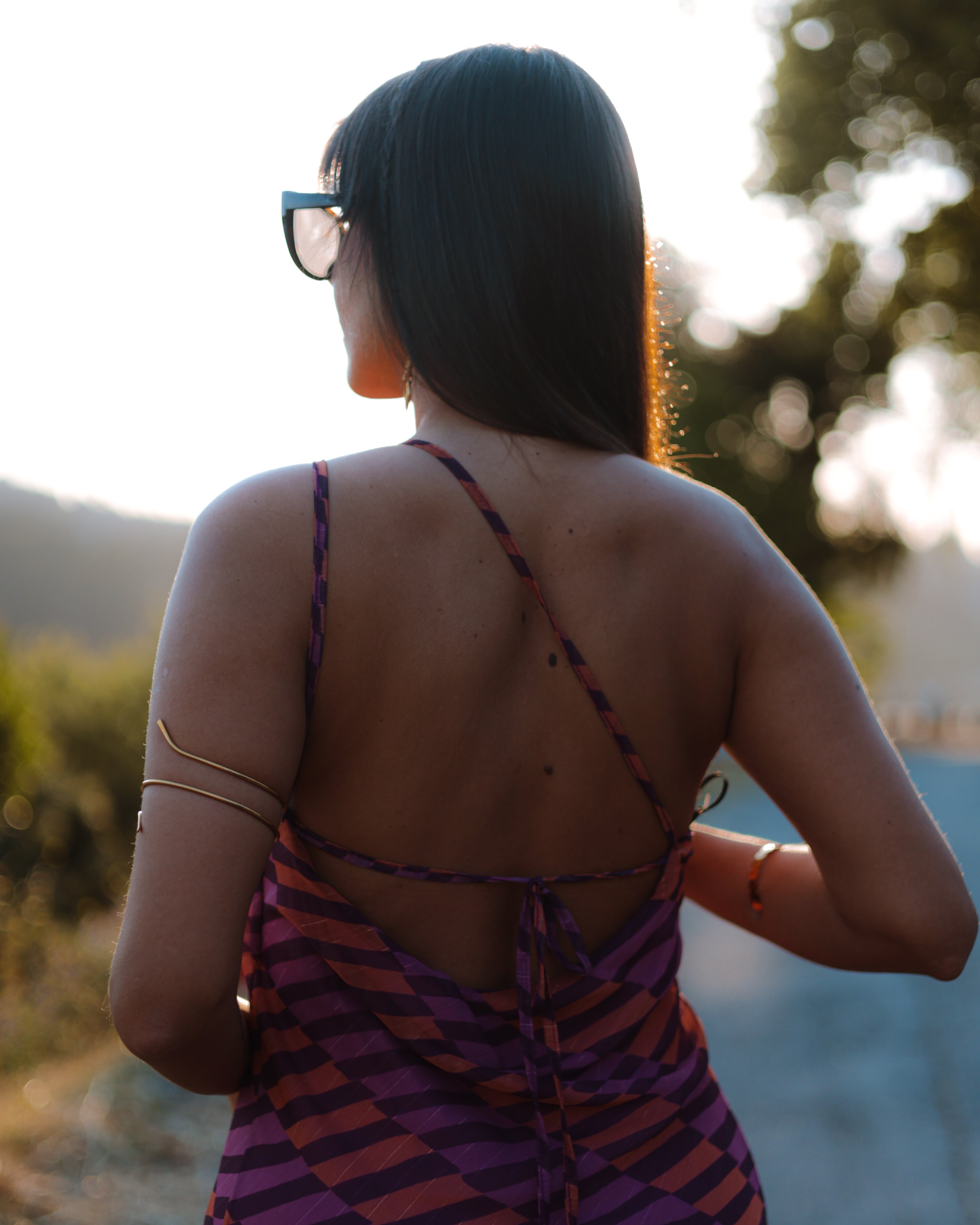 ABBY DRESS - RETRO SUNSET