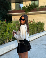 TEDDY WOOL BLEND SWEATER - SAND