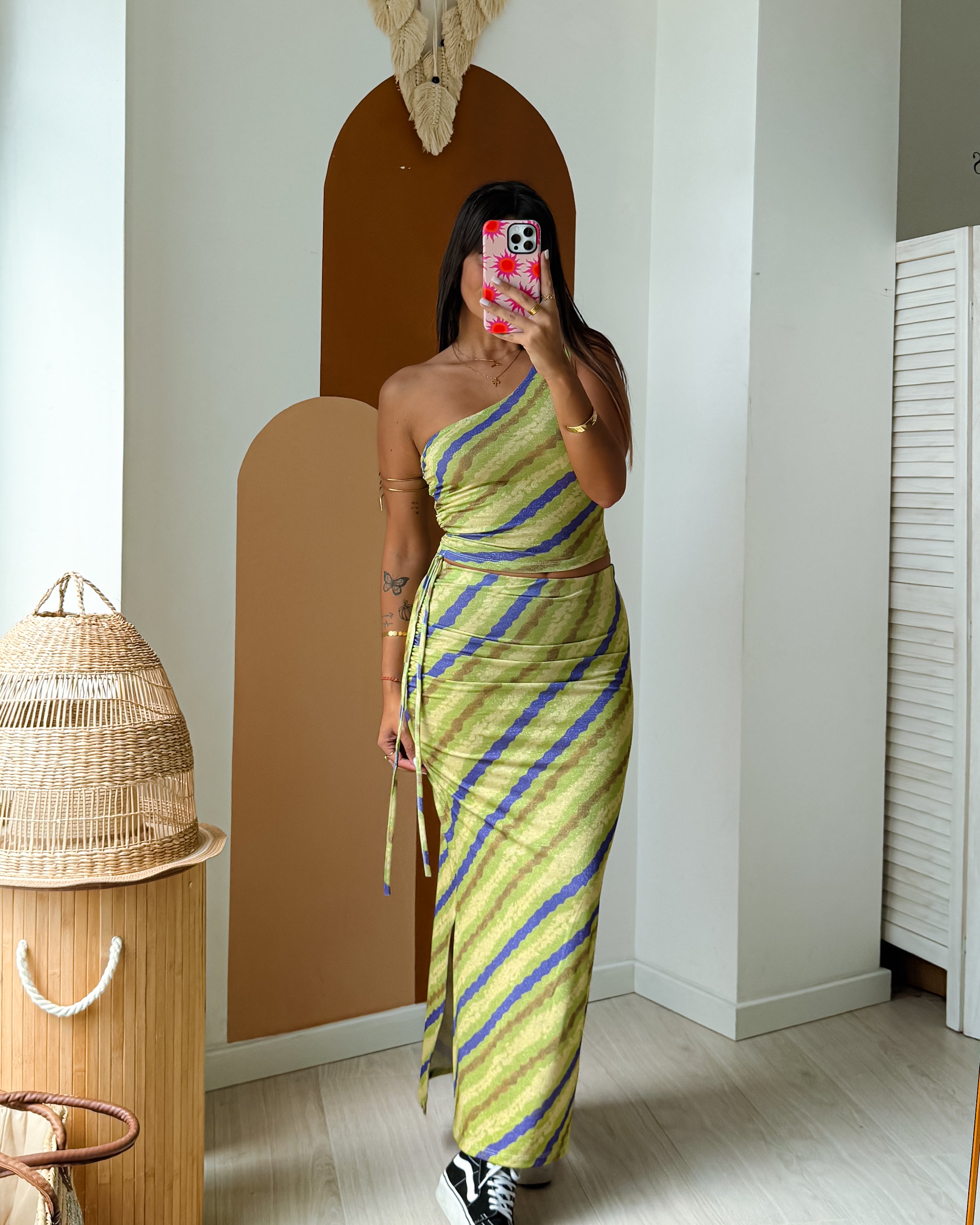 MARISOL SET - ELECTRIC LIME
