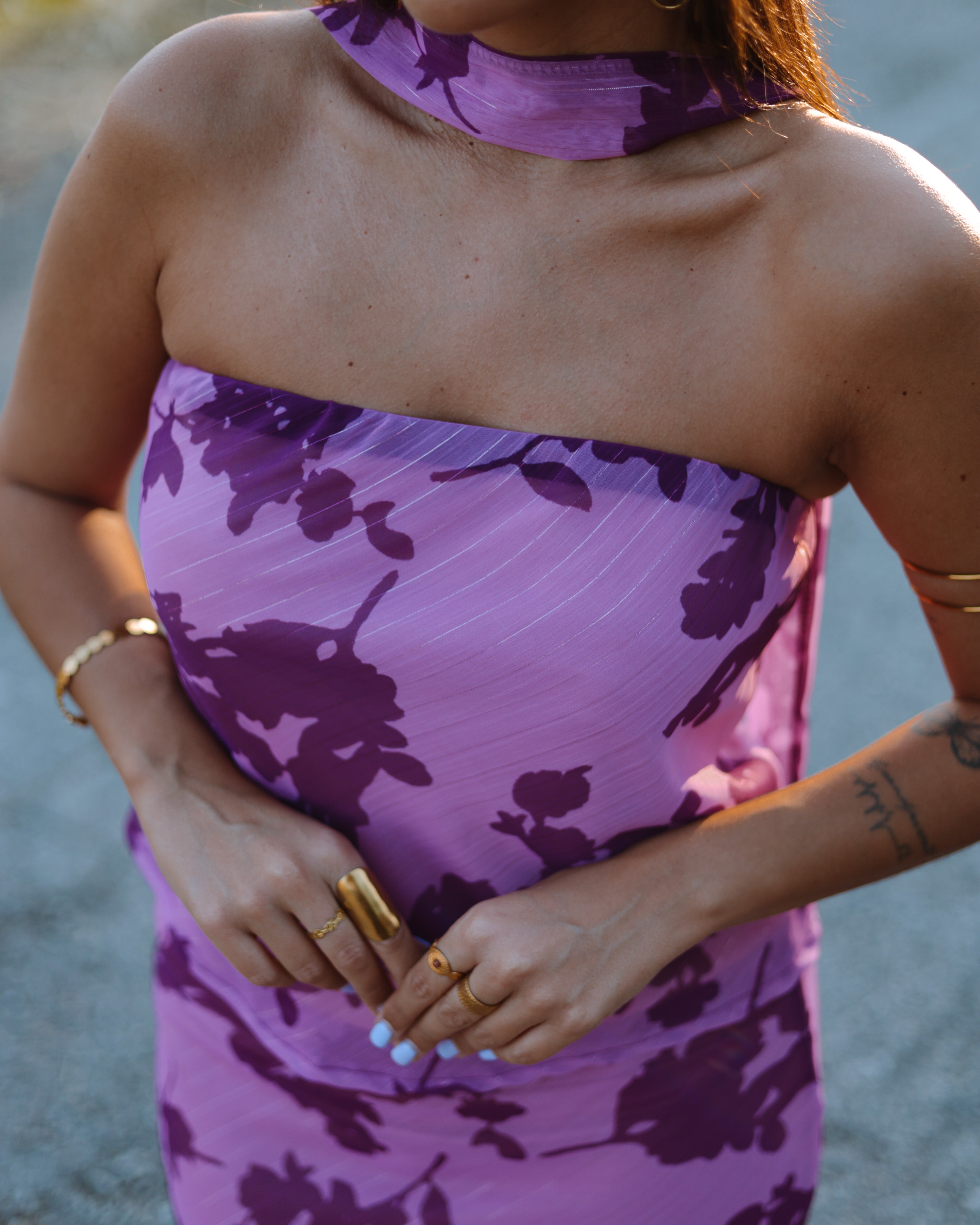 SELENA SET - FLORAL PURPLE