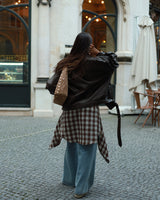 Faux Leather Biker Jacket