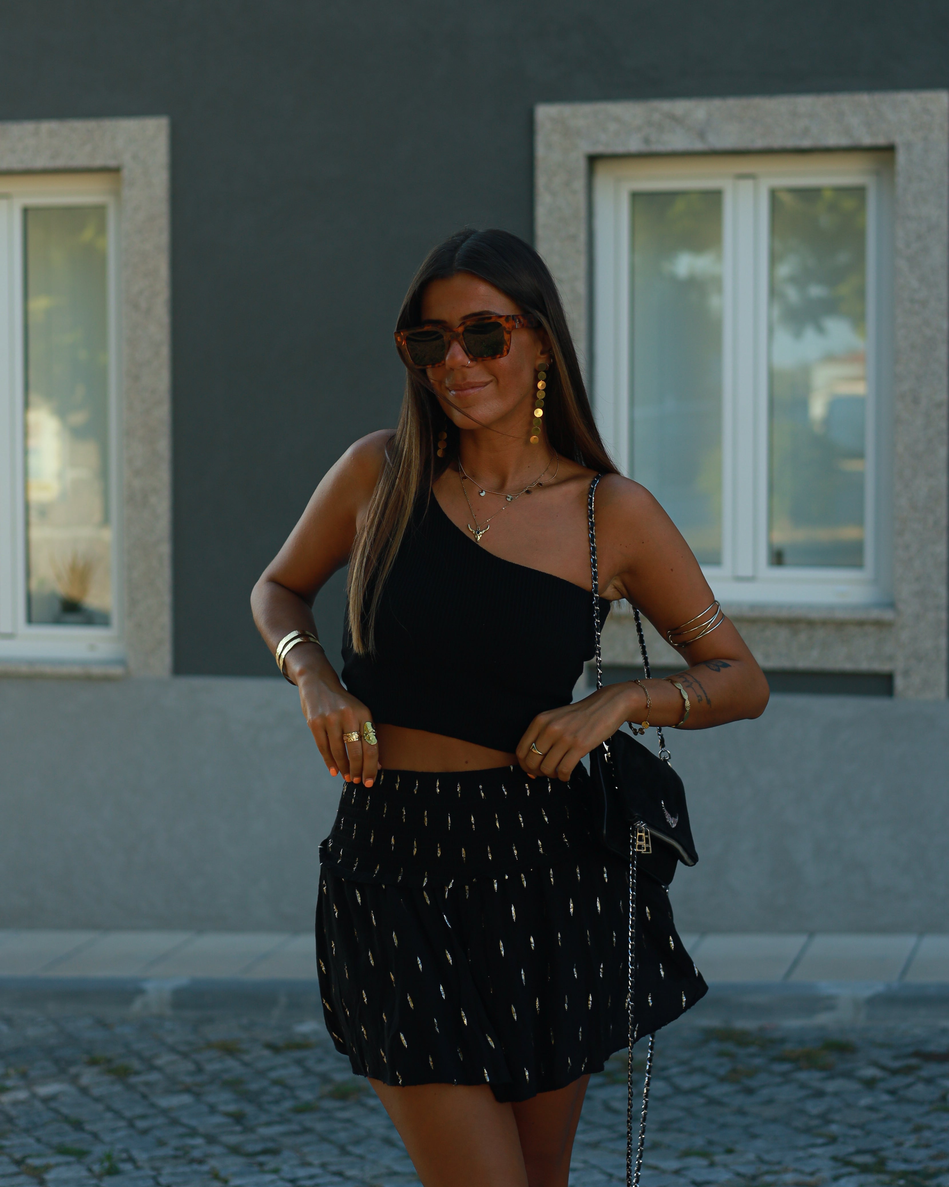 Janine Skort - Black