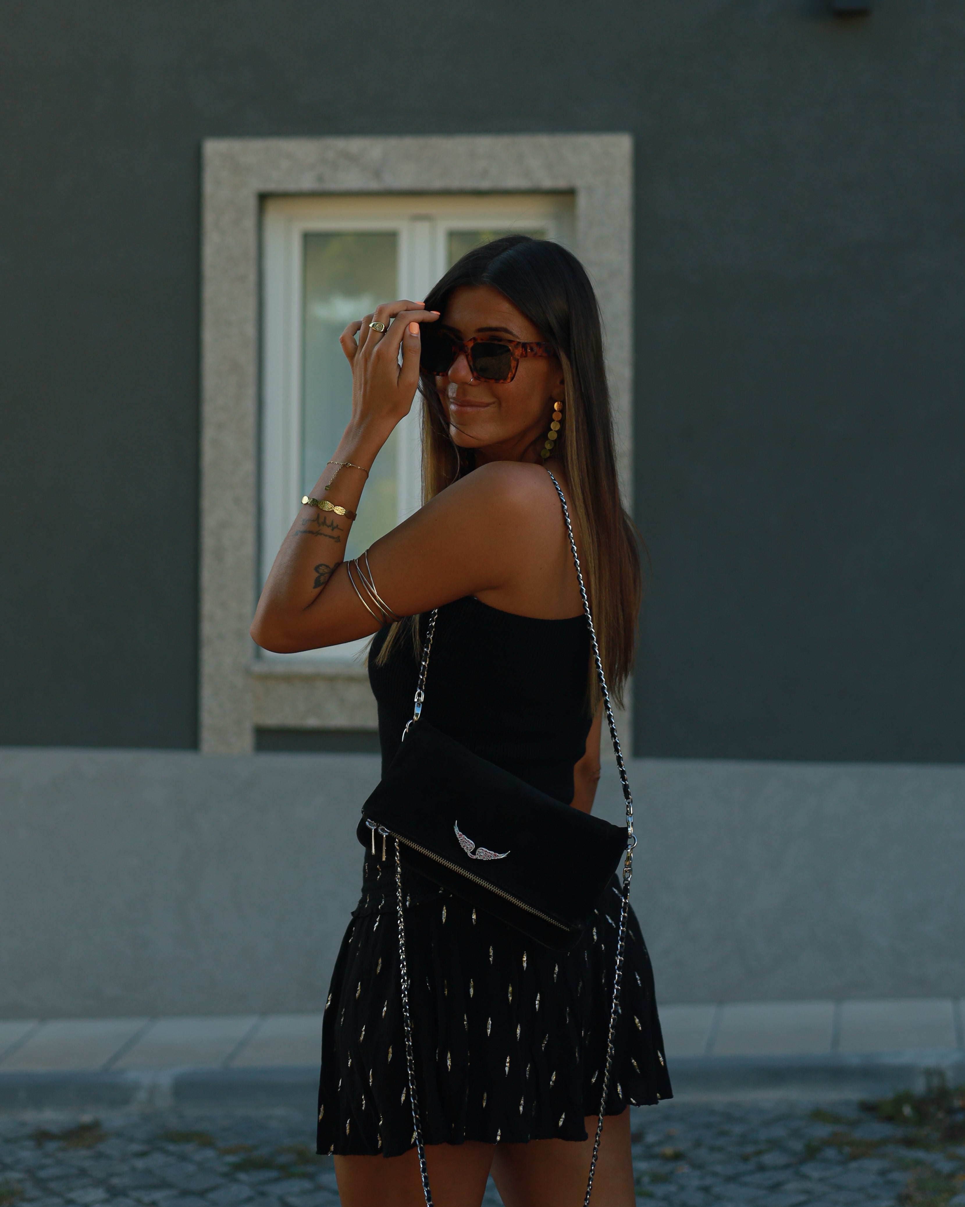 Janine Skort - Black