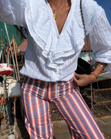 Capri Stripe Pants