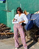 Capri Stripe Pants